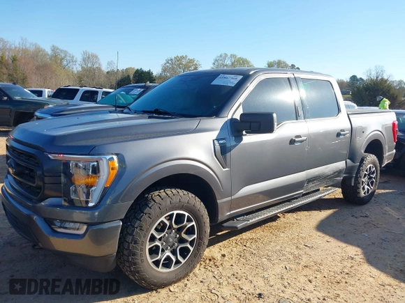 2021 Ford F-150 XL with VIN 1FTFW1E56MFC11922, listed as a IAAI auction lot 41807368 with 53,483 mi miles. Bid and sale history available at carsss.com. Image 14.