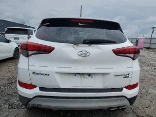 2017 Hyundai Tucson Value with VIN KM8J3CA24HU295715, listed as a Copart auction lot 53485325 with 100,351 mi miles and Clean Title. Bid and sale history available at carsss.com. Image 6.
