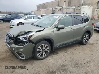 2021 Subaru Forester Limited with VIN JF2SKAUCXMH495040, listed as a Copart auction lot 47670765 with 45,936 mi miles and Salvage Title. Bid and sale history available at carsss.com. Image 1.