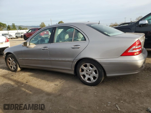 2006 Mercedes-Benz C 280 Luxury with VIN WDBRF92H56F793197, listed as a Copart auction lot 45790785 with 130,791 mi miles and Clean Title. Bid and sale history available at DreamBid. Image 2.