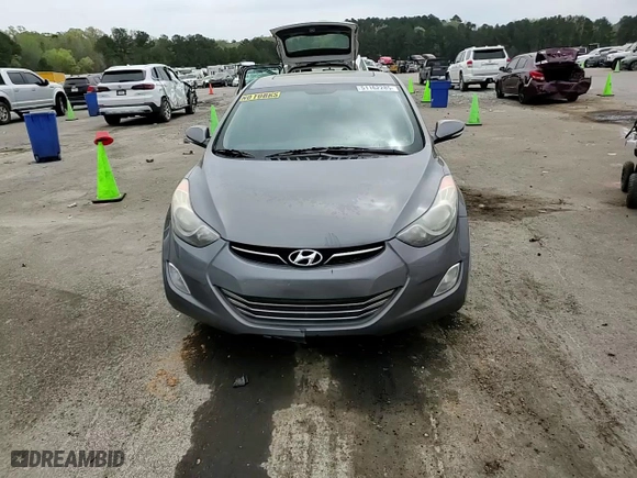 2013 Hyundai Elantra Limited with VIN 5NPDH4AE9DH323984, listed as a Copart auction lot 51162285 with 154,470 mi miles and Salvage Title. Bid and sale history available at carsss.com. Image 11.