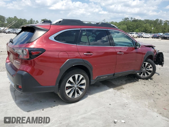 2023 Subaru Outback Touring XT with VIN 4S4BTGPD5P3113691, listed as a Copart auction lot 57460205 with 22,628 mi miles and Salvage title. Bid and sale history available at DreamBid. Image 3.