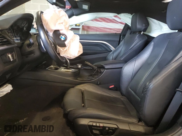 2015 BMW 4 Series 428i with VIN WBA3N3C51FK232219, listed as a Copart auction lot 81929124 with Not Provided miles and Salvage Title. Bid and sale history available at DreamBid. Image 7.