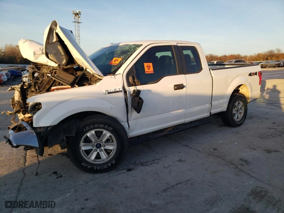 2018 Ford F-150 XL with VIN 1FTFX1E50JKC62414, listed as a Copart auction lot 85981174 with 0 mi miles and Non Repairable. Bid and sale history available at carsss.com. Image 1.