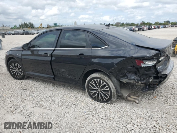 2019 Volkswagen Jetta SEL z VIN 3VWEB7BU8KM217902, wystawiony jako Copart lot #53138135 z przebiegiem 59 985 mil mil oraz Nie do naprawy • Non repairable. Historia ofert i sprzedaży dostępna na DreamBid. Obrazek 2.