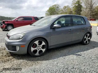 2013 Volkswagen GTI with VIN WVWHV7AJ7DW087435, listed as a Copart auction lot 51187985 with 162,673 mi miles and Salvage Title. Bid and sale history available at carsss.com. Image 1.
