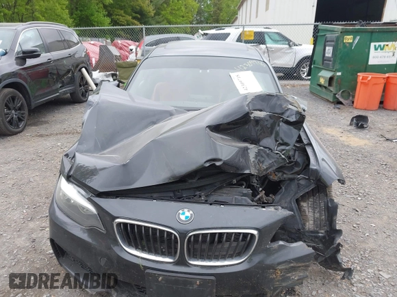 2016 BMW 2 Series 228i xDrive z VIN WBA1G9C52GV598422, wystawiony jako IAAI lot #42309718 z przebiegiem 142 682 mil mil oraz . Historia ofert i sprzedaży dostępna na DreamBid. Obrazek 6.