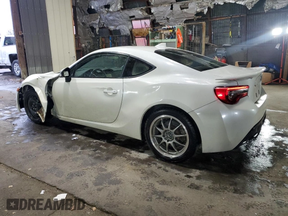 2017 Toyota 86 with VIN JF1ZNAA18H8705928, listed as a Copart auction lot 77535714 with 106,596 mi miles and Salvage Title. Bid and sale history available at carsss.com. Image 2.