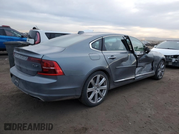 2018 Volvo S90 Inscription z VIN LVY992ML8JP038137, wystawiony jako Copart lot #84854314 z przebiegiem 90 050 mil mil oraz Szkoda całkowita • Salvage title. Historia ofert i sprzedaży dostępna na DreamBid. Obrazek 3.