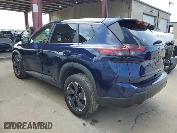 2025 Nissan Rogue SV with VIN 5N1BT3BA3SC802434, listed as a Copart auction lot 54752515 with 9,884 mi miles and Clean Title. Bid and sale history available at DreamBid. Image 2.