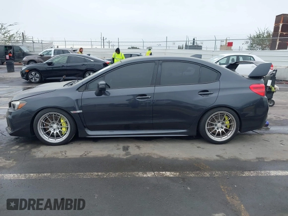 2019 Subaru WRX STI with VIN JF1VA2R68K9805464, listed as a IAAI auction lot 41724272 with 81,843 mi miles. Bid and sale history available at carsss.com. Image 14.