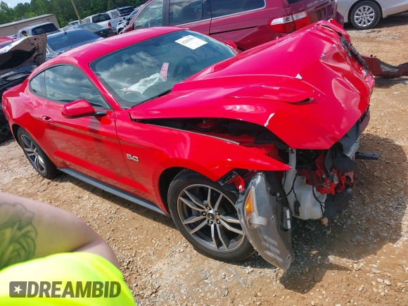 2015 Ford Mustang GT z VIN 1FA6P8CF2F5346802, wystawiony jako IAAI lot #42203593 z przebiegiem 102 525 mil mil oraz . Historia ofert i sprzedaży dostępna na DreamBid. Obrazek 1.