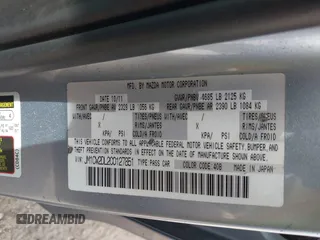 2012 Mazda 5 Grand Touring z VIN JM1CW2DL2C0127851, wystawiony jako IAAI lot #42217090 z przebiegiem 123 900 mil mil oraz . Historia ofert i sprzedaży dostępna na DreamBid. Obrazek 9.