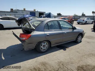 2004 Kia Rio with VIN KNADC125946307495, listed as a Copart auction lot 65368134 with 141,256 mi miles and Salvage Title. Bid and sale history available at carsss.com. Image 3.