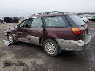 2001 Subaru Legacy Outback L.L. Bean z VIN 4S3BH806617625337, wystawiony jako Copart lot #84534724 z przebiegiem 54 068 mil mil oraz Czysty tytuł • Clean title. Historia ofert i sprzedaży dostępna na DreamBid. Obrazek 2.