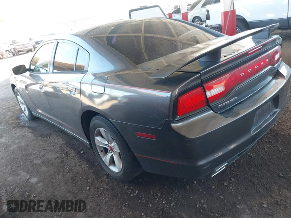 2014 Dodge Charger SE with VIN 2C3CDXBG5EH191748, listed as a IAAI auction lot 41882271 with 140,952 mi miles. Bid and sale history available at carsss.com. Image 3.