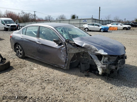 2016 Honda Accord Sedan LX with VIN 1HGCR2F31GA114594, listed as a Copart auction lot 51023265 with 139,451 mi miles and Salvage Title. Bid and sale history available at carsss.com. Image 4.
