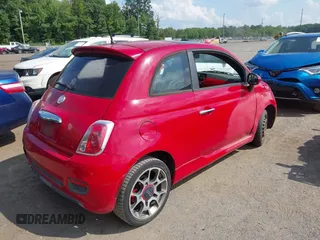 2012 FIAT 500 Sport with VIN 3C3CFFBR7CT352210, listed as a IAAI auction lot 42744930 with 165,449 mi miles and . Bid and sale history available at DreamBid. Image 4.