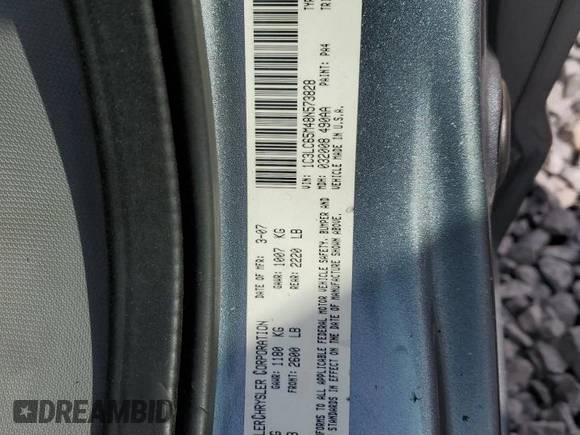 2008 Chrysler Sebring Limited with VIN 1C3LC65M48N573828, listed as a Copart auction lot 82612964 with 64,973 mi miles and Salvage Title. Bid and sale history available at carsss.com. Image 12.