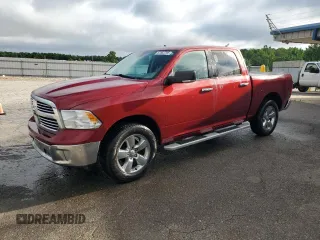 2014 Ram 1500 SLT with VIN 1C6RR7LG2ES399639, listed as a Copart auction lot 57662795 with 150,079 mi miles and Salvage title. Bid and sale history available at DreamBid. Image 1.