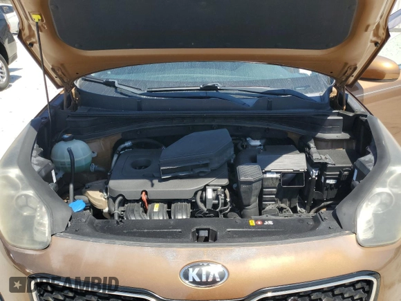 2017 Kia Sportage EX with VIN KNDPN3ACXH7169164, listed as a Copart auction lot 53031165 with 51,793 mi miles and Salvage Title. Bid and sale history available at carsss.com. Image 14.