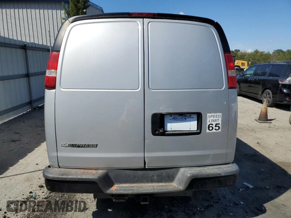 2018 Chevrolet Express Cargo with VIN 1GCWGAFP3J1318769, listed as a Copart auction lot 50991335 with 147,260 mi miles and Clean title. Bid and sale history available at DreamBid. Image 6.