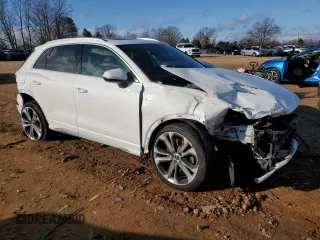 2019 Audi Q3 S line Premium Plus with VIN WA1EECF38K1079970, listed as a Copart auction lot 86531604 with 67,670 mi miles and Salvage Title. Bid and sale history available at carsss.com. Image 4.