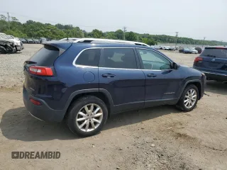 2016 Jeep Cherokee Limited with VIN 1C4PJMDB6GW225688, listed as a Copart auction lot 59818925 with 144,948 mi miles and Salvage title. Bid and sale history available at DreamBid. Image 3.