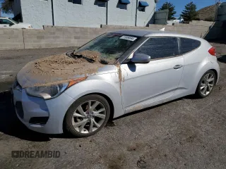 2016 Hyundai Veloster with VIN KMHTC6AD7GU280426, listed as a Copart auction lot 77609894 with 0 mi miles and Salvage Title. Bid and sale history available at carsss.com. Image 1.