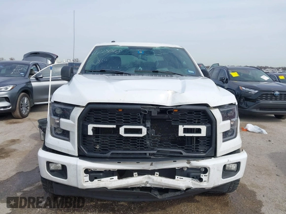 2017 Ford F-150 XL with VIN 1FTEW1CF4HKC80743, listed as a IAAI auction lot 41728068 with 100,094 mi miles. Bid and sale history available at carsss.com. Image 12.