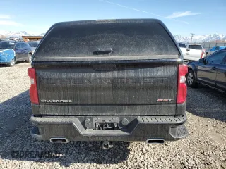2022 Chevrolet Silverado 1500 RST with VIN 1GCUDEED5NZ630064, listed as a Copart auction lot 46507695 with 0 mi miles and Salvage Title. Bid and sale history available at carsss.com. Image 6.