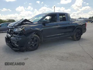 2024 Honda Ridgeline Black Edition with VIN 5FPYK3F88RB021793, listed as a Copart auction lot 63305225 with 14,873 mi miles and Salvage title. Bid and sale history available at DreamBid. Image 1.