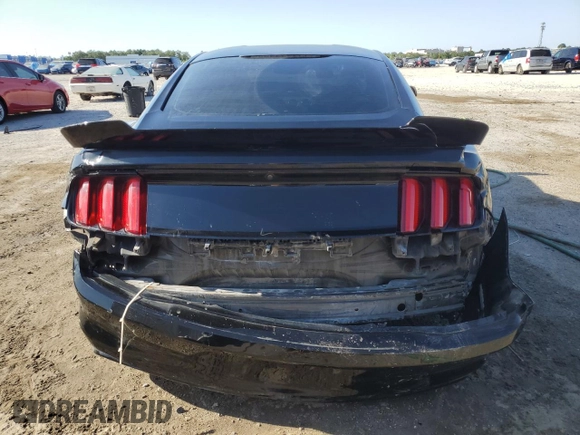 2015 Ford Mustang V6 with VIN 1FA6P8AM4F5347922, listed as a Copart auction lot 57309245 with 163,871 mi miles and Salvage title. Bid and sale history available at DreamBid. Image 6.