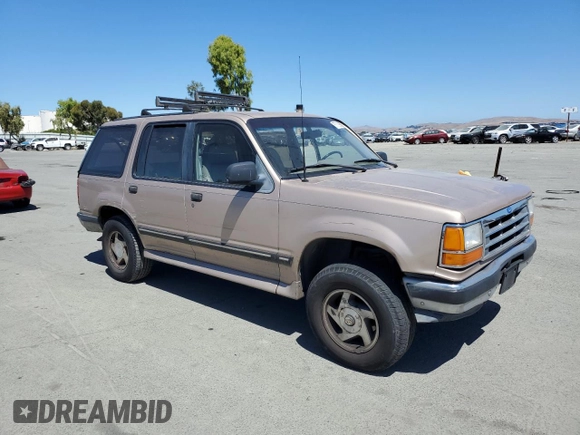 1993 Ford Explorer Eddie Bauer with VIN 1FMDU34X3PUA92606, listed as a Copart auction lot 57672895 with 72,606 mi miles and Salvage title. Bid and sale history available at DreamBid. Image 4.