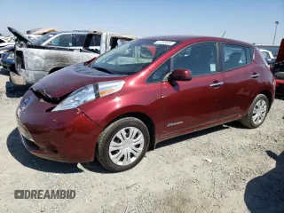 2017 Nissan LEAF SL with VIN 1N4BZ0CPXHC307411, listed as a Copart auction lot 57382653 with 48,872 mi miles. Bid and sale history available at carsss.com. Image 1.