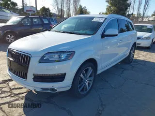 2014 Audi Q7 3.0L TDI Prestige with VIN WA1VMAFEXED008703, listed as a IAAI auction lot 41689471 with 49,658 mi miles. Bid and sale history available at carsss.com. Image 2.