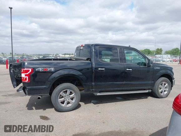2018 Ford F-150 XL with VIN 1FTEW1EP6JKC24542, listed as a IAAI auction lot 42283242 with 127,608 mi miles and . Bid and sale history available at DreamBid. Image 13.