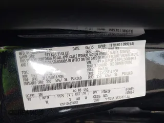 2015 Ford Focus SE with VIN 1FADP3F25FL330463, listed as a IAAI auction lot 41755867 with 72,725 mi miles. Bid and sale history available at carsss.com. Image 9.