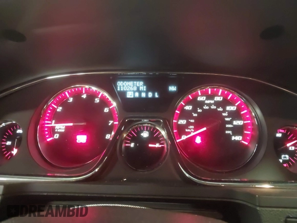 2015 GMC Acadia Denali with VIN 1GKKVTKD4FJ257360, listed as a IAAI auction lot 41828556 with 110,268 mi miles. Bid and sale history available at carsss.com. Image 7.