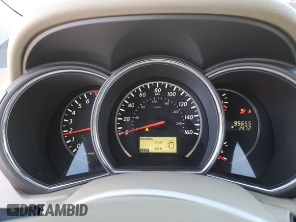 2013 Nissan Murano S with VIN JN8AZ1MU8DW204775, listed as a Copart auction lot 84963904 with 95,655 mi miles and Salvage Title. Bid and sale history available at carsss.com. Image 9.