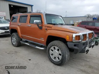 2007 Hummer H3 SUV with VIN 5GTDN13E078112091, listed as a Copart auction lot 86914364 with 87,238 mi miles and Clean Title. Bid and sale history available at DreamBid. Image 4.
