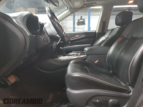 2017 Infiniti QX60 with VIN 5N1DL0MM4HC548613, listed as a Copart auction lot 47993765 with 96,334 mi miles and Salvage Title. Bid and sale history available at DreamBid. Image 7.