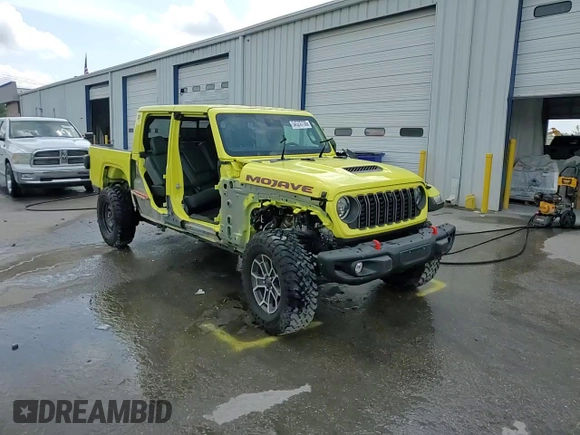 2024 Jeep Gladiator Mojave X with VIN 1C6JJTEG8RL104585, listed as a Copart auction lot 54528735 with 7,528 mi miles and Salvage title. Bid and sale history available at DreamBid. Image 15.