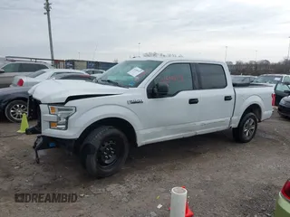 2016 Ford F-150 XL with VIN 1FTEW1CFXGFB28263, listed as a IAAI auction lot 41595127 with 166,582 mi miles and . Bid and sale history available at DreamBid. Image 14.