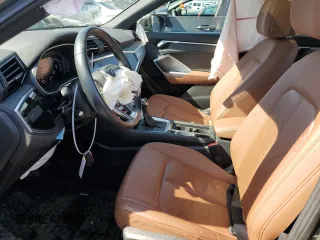 2020 Audi Q3 Premium with VIN WA1AECF33L1016503, listed as a Copart auction lot 44821173 with 34,078 mi miles. Bid and sale history available at carsss.com. Image 7.
