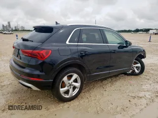 2022 Audi Q3 Premium with VIN WA1AUCF31N1121658, listed as a Copart auction lot 58753395 with 75,087 mi miles and Salvage title. Bid and sale history available at DreamBid. Image 3.