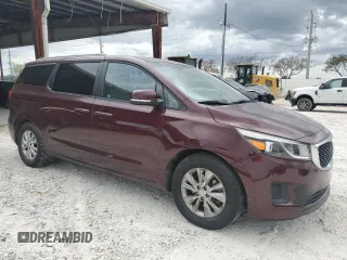 2016 Kia Sedona LX with VIN KNDMB5C1XG6128783, listed as a Copart auction lot 52823525 with 115,211 mi miles and Clean Title. Bid and sale history available at carsss.com. Image 4.