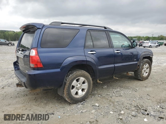 2006 Toyota 4Runner SR5 with VIN JTEZU14RX60080518, listed as a Copart auction lot 52164225 with 246,992 mi miles and Salvage Title. Bid and sale history available at DreamBid. Image 3.