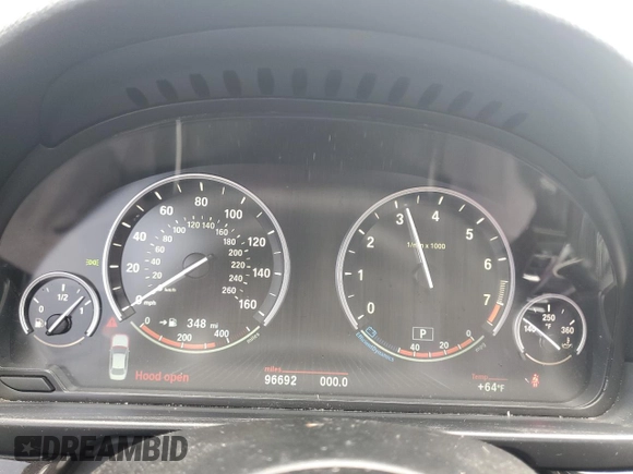 2016 BMW 5 Series 535i z VIN WBA5B1C56GG131591, wystawiony jako Copart lot #55777355 z przebiegiem 96 692 mil mil oraz Szkoda całkowita • Salvage title. Historia ofert i sprzedaży dostępna na DreamBid. Obrazek 9.