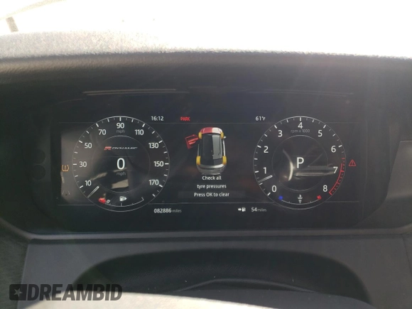2018 Land Rover Range Rover Velar R-Dynamic SE with VIN SALYL2RV3JA716982, listed as a Copart auction lot 52519765 with 82,886 mi miles and Salvage title. Bid and sale history available at DreamBid. Image 9.